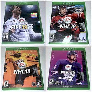*Host Pick* 4 Xbox One Games: FIFA18, NHL18, NHL19, NHL20